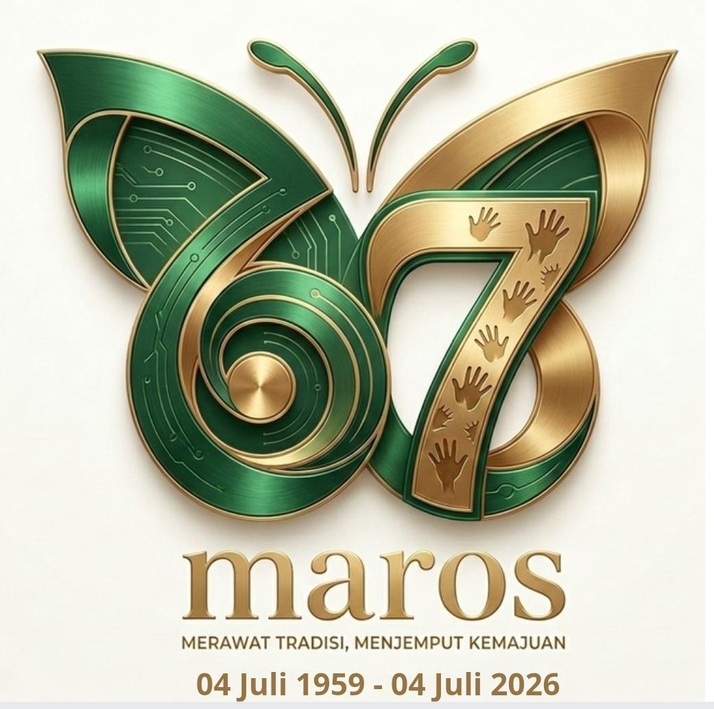 Logo Hari Jadi Maros 67 Tahun